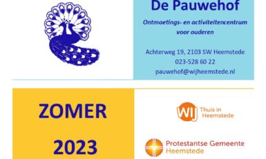 Zomer activiteiten in de Pauwehof